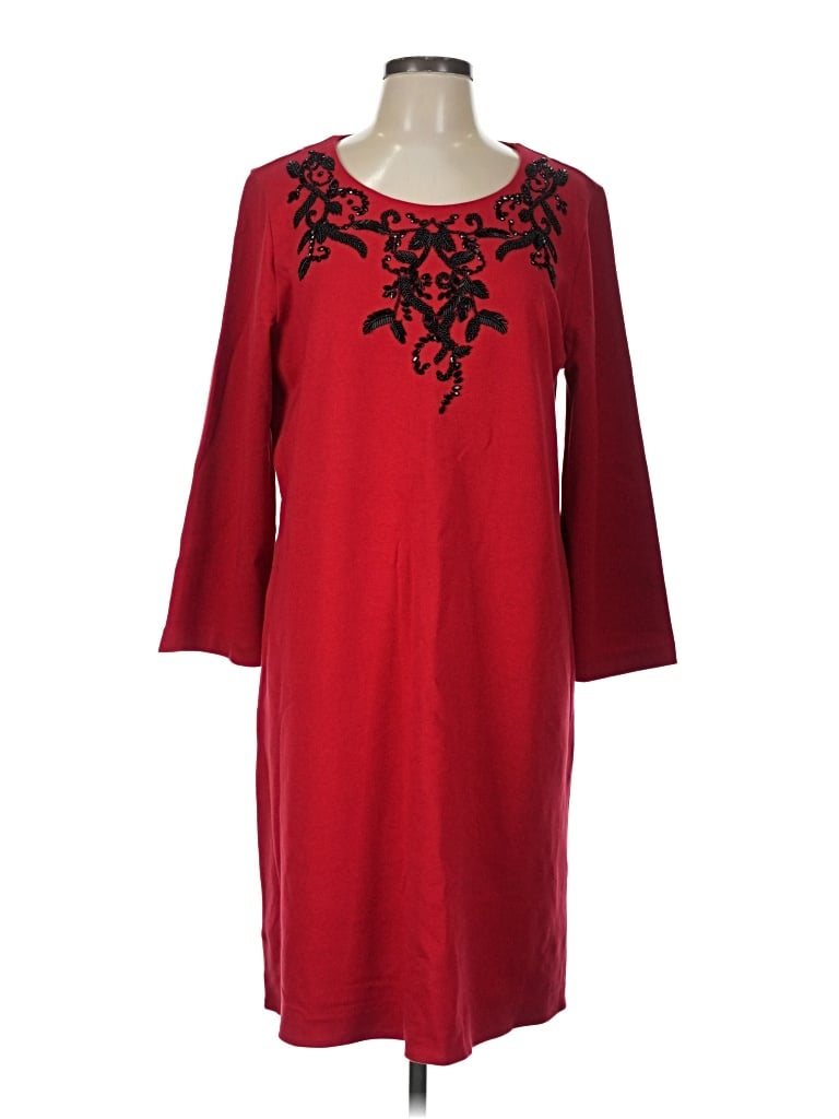 Pre-owned Chico's Casual Dress In Red