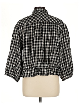 Gap 3/4 Sleeve Button-Down Shirt (view 2)