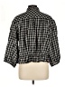 Gap Black 3/4 Sleeve Button-Down Shirt Size L - photo 2