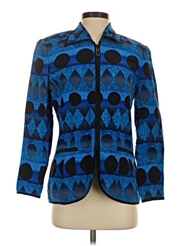 Anne Crimmins for Umi Collection Silk Blazer (view 1)