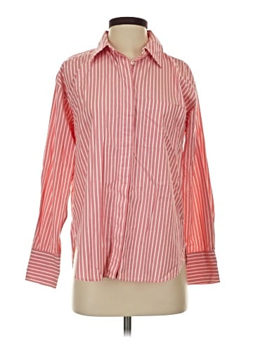 Ann Taylor Long Sleeve Button-Down Shirt (view 1)