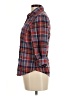 H&M L.O.G.G. Plaid Red 3/4 Sleeve Button-Down Shirt Size 8 - photo 5