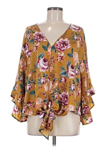 Ivy Jane 3/4 Sleeve Blouse (view 1)