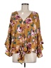 Ivy Jane 100% Polyester Gold Yellow 3/4 Sleeve Blouse Size 6 (estimated) - photo 1