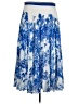 Mary Katrantzou 100% Polyester Print Blue Casual Skirt Size 16 - photo 2