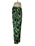 Gianni Bini 100% Polyester Tropical Green Cargo Pants Size 32 waist (estimated) - photo 4