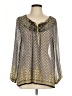 Unity World Wear Gold Long Sleeve Blouse Size L - photo 1