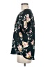 Maurices 100% Polyester Floral Black Green Short Sleeve Blouse Size M - photo 5