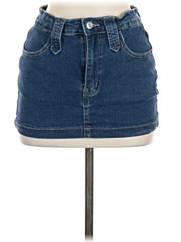 Shein Denim Skirt (view 1)