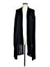 BCBGMAXAZRIA Black Silk Cardigan Size Med - Lg - photo 1