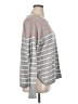Crown & Ivy Stripes Gray Pullover Sweater Size XL - photo 4