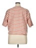 Boden 100% Cotton Stripes Orange Short Sleeve Top Size XL - photo 2