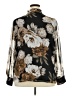 Calvin Klein Floral Black Long Sleeve Blouse Size XL - photo 2