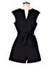 New York & Company Solid Black Romper Size M - photo 1