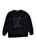 Two in a Castle Graphic Black Sweatshirt Size 12 - photo 1