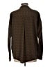 Fate 100% Polyester Tweed Brown Long Sleeve Blouse Size L - photo 2