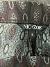 Nic + Zoe Print Black Casual Pants Size 8 - photo 7