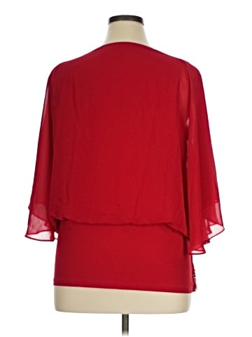 MSK 3/4 Sleeve Blouse (view 2)