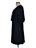 Ronen Chen Solid Black Casual Dress Size 10 (3) - photo 5