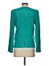 Parker 100% Silk Teal Silk Blazer Size S - photo 2