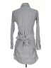 Aqua Gray Casual Dress Size XS - photo 2