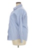 Unbranded Stripes Blue Long Sleeve Button-Down Shirt Size XL - photo 5