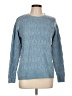 St. John's Bay Chevron-herringbone Blue Pullover Sweater Size L - photo 1