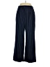 Lands' End Stripes Blue Dress Pants Size 14 - photo 1