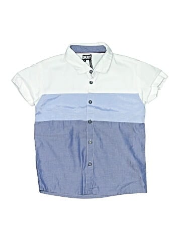 DKNY Short Sleeve Button-Down Shirt (view 1)