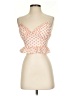 Saints + Secrets 100% Cotton Orange Sleeveless Blouse Size S - photo 1