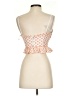 Saints + Secrets 100% Cotton Orange Sleeveless Blouse Size S - photo 2