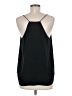 Ann Taylor LOFT 100% Polyester Black Sleeveless Blouse Size M - photo 2