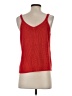 Wishlist 100% Cotton Red Sleeveless Top Size S - photo 2