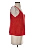 Wishlist 100% Cotton Red Sleeveless Top Size S - photo 4
