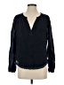 Maven West Black Long Sleeve Blouse Size S - photo 1