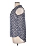 MAX Paisley Blue Sleeveless Button-Down Shirt Size 14 - photo 5