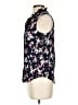Splendid Floral Black Sleeveless Blouse Size XS - photo 5