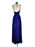 BCBGMAXAZRIA 100% Silk Solid Blue Cocktail Dress Size 0 - photo 2