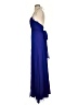 BCBGMAXAZRIA 100% Silk Solid Blue Cocktail Dress Size 0 - photo 5