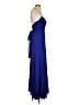 BCBGMAXAZRIA 100% Silk Solid Blue Cocktail Dress Size 0 - photo 4