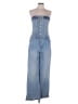 Zara Blue Jumpsuit Size XL - photo 1
