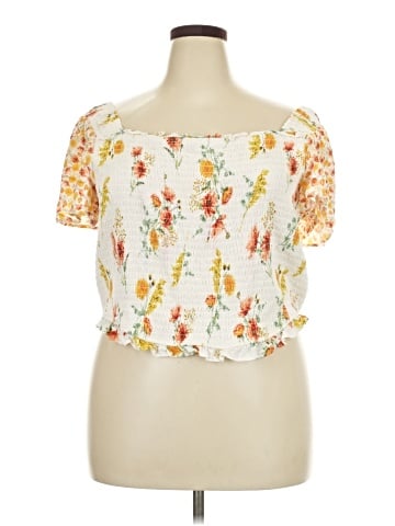 Torrid Short Sleeve Blouse (view 1)
