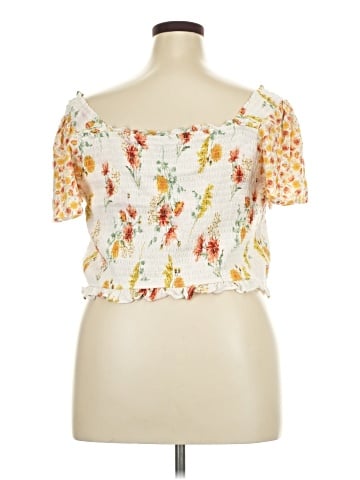 Torrid Short Sleeve Blouse (view 2)