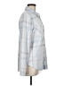 Altar'd State Silver Long Sleeve Button-Down Shirt Size M - photo 4