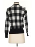 DKNY Checkered-gingham Black Cardigan Size S - photo 2