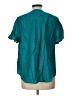 Torrid Teal Short Sleeve Blouse Size Lg Plus (0) - photo 2
