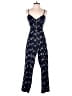 Elevenses Blue Teal Jumpsuit Size 2 - photo 1