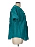 Torrid Teal Short Sleeve Blouse Size Lg Plus (0) - photo 4