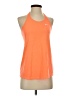 Nike 100% Polyester Orange Active Tank Size S - photo 1