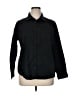 Old Navy 100% Cotton Black Long Sleeve Button-Down Shirt Size XL - photo 1